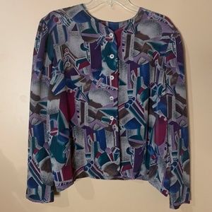 Vintage long sleeve blouse